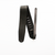 Black leather bass guitar strap.