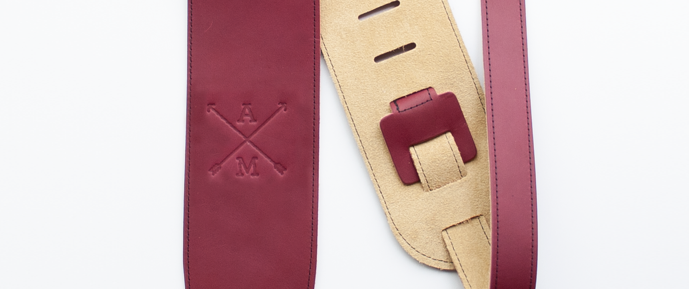ENGLISH BRIDLE LEATHER GUITAR STRAPS
