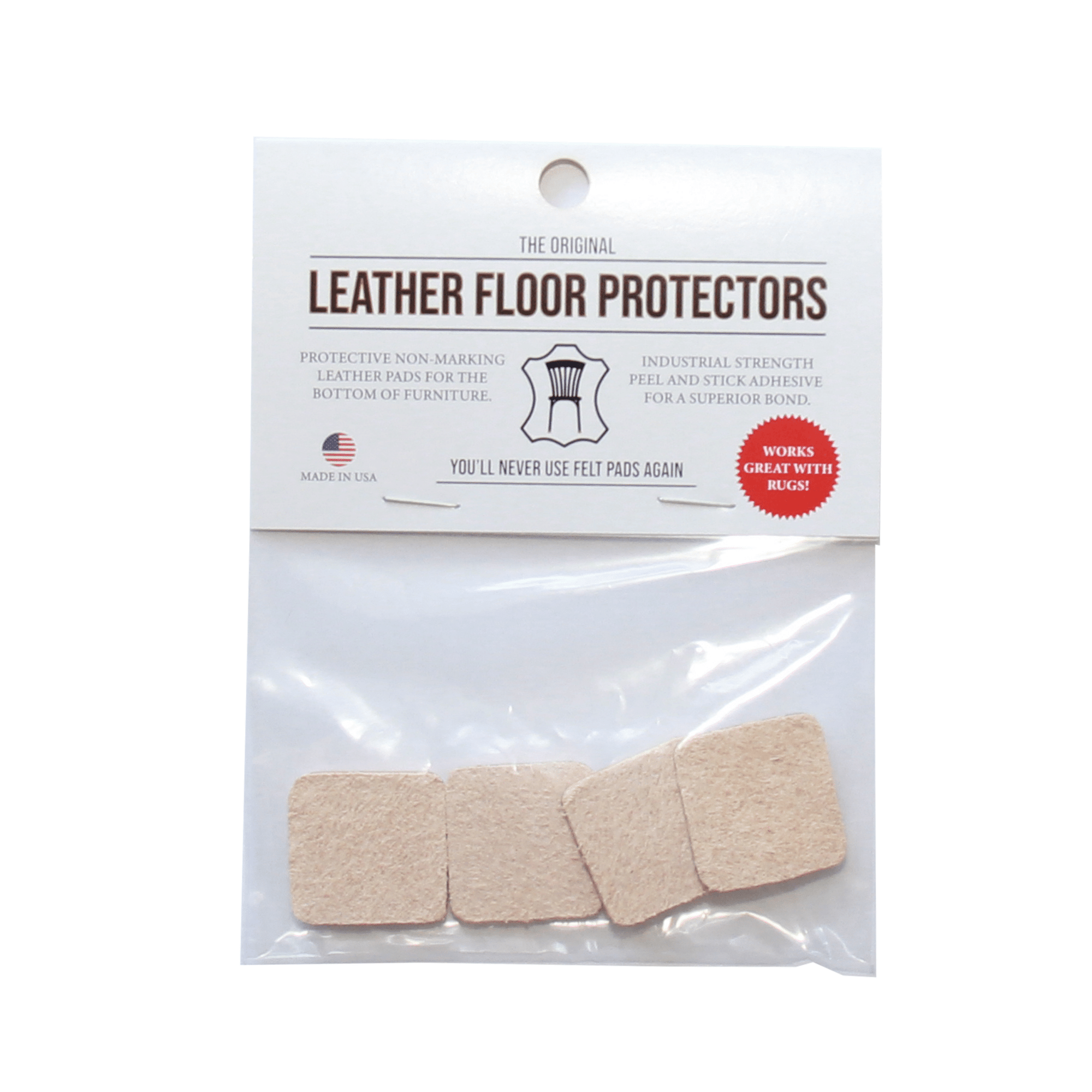 LEATHER FLOOR PROTECTORS