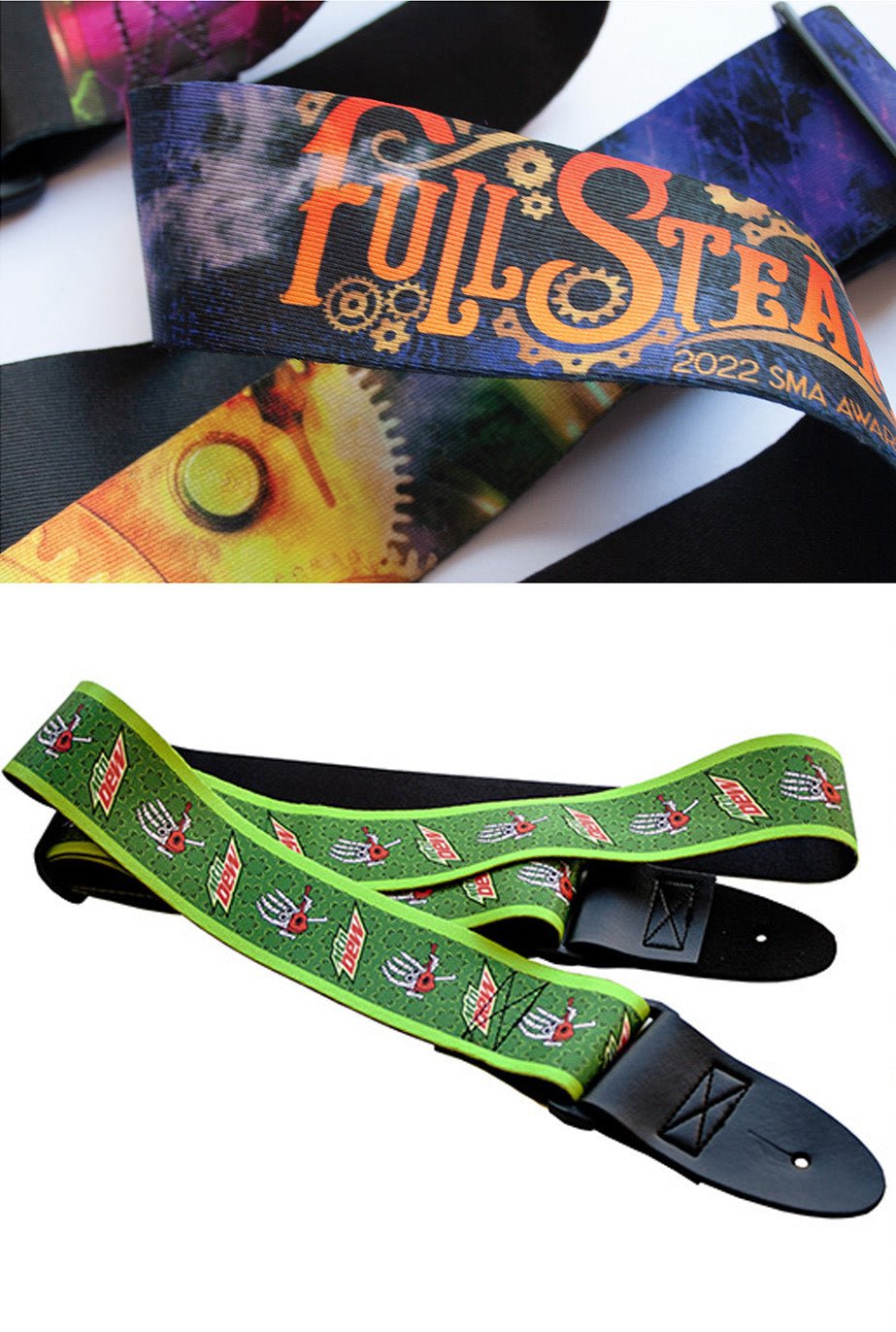 2" CUSTOM SUBLIMATED GUITAR STRAP - StrapGraphics