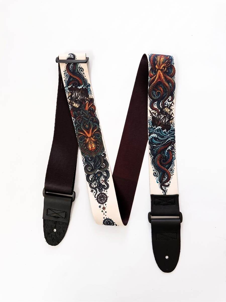 2" CUSTOM SUBLIMATED GUITAR STRAP