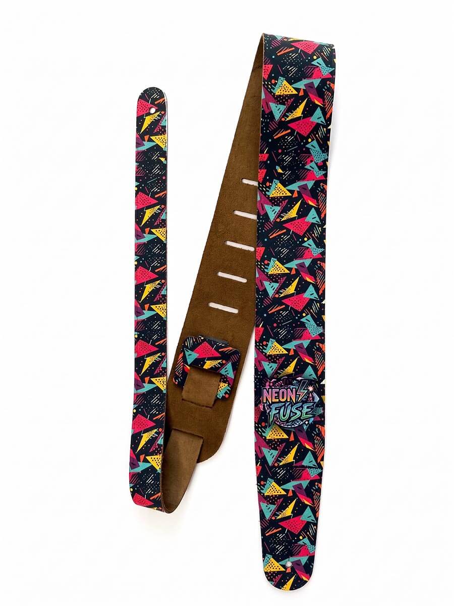 2.5" CUSTOM LEATHER GUITAR STRAP