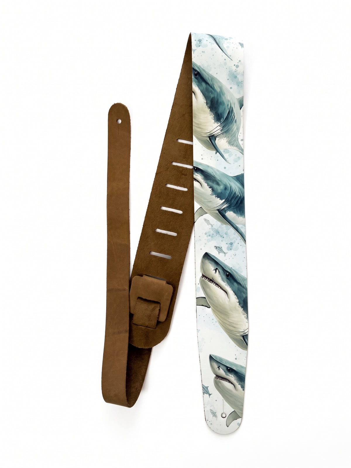 2.5" CUSTOM LEATHER GUITAR STRAP
