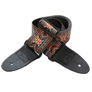 Desert Trail – Southwest Pattern Custom Guitar Strap (2" Sublimated Polyester) - Customize this strap