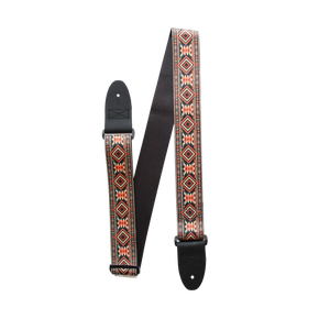 Desert Trail – Southwest Pattern Custom Guitar Strap (2" Sublimated Polyester) - Customize this strap