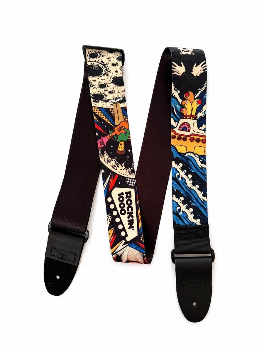 2" CUSTOM SUBLIMATED GUITAR STRAP