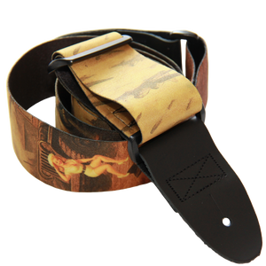 Victory Vixen – WWII Pin-Up Style Guitar Strap (2" Sublimated Polyester) - Customize this strap
