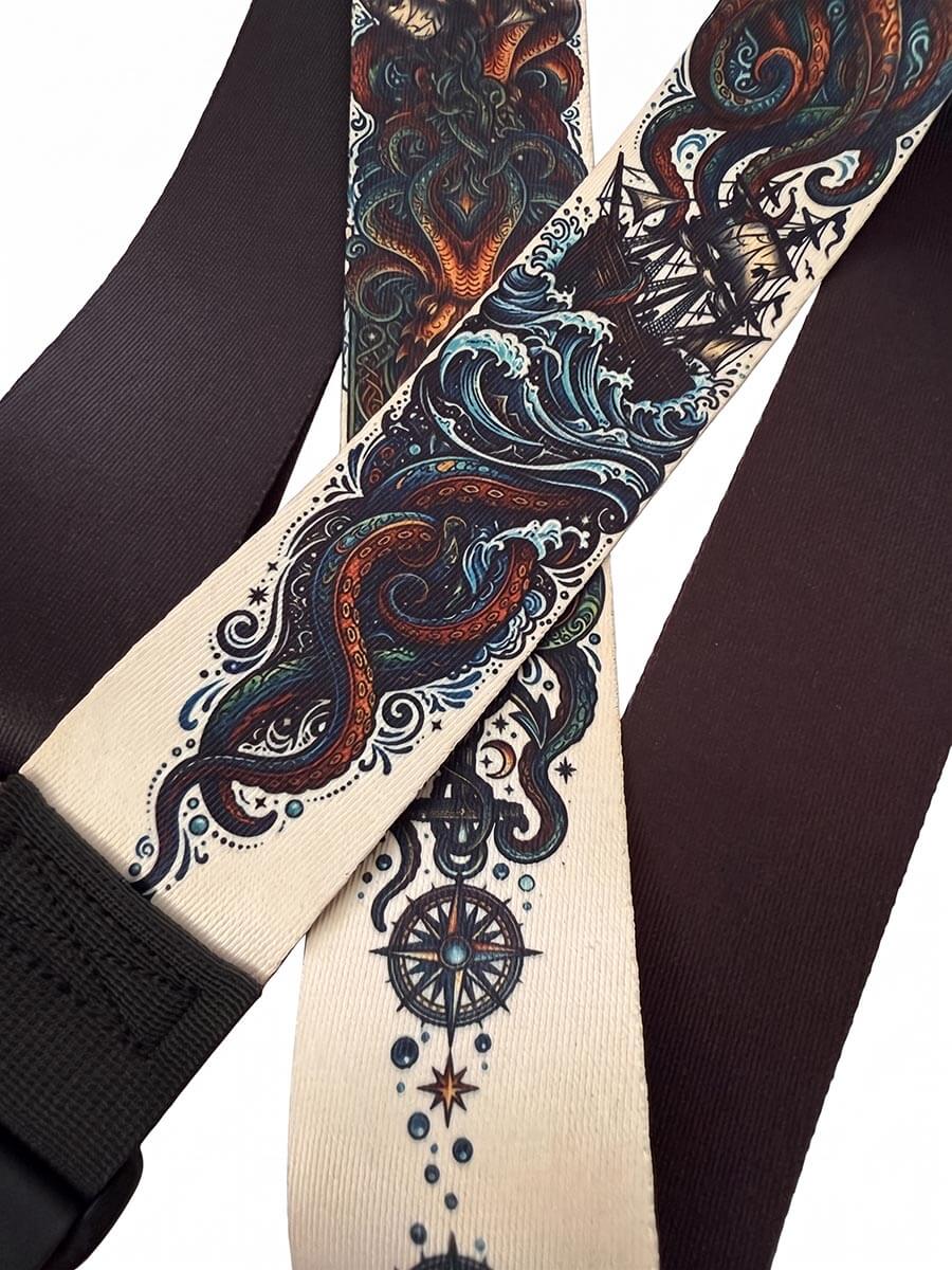 2" CUSTOM SUBLIMATED GUITAR STRAP
