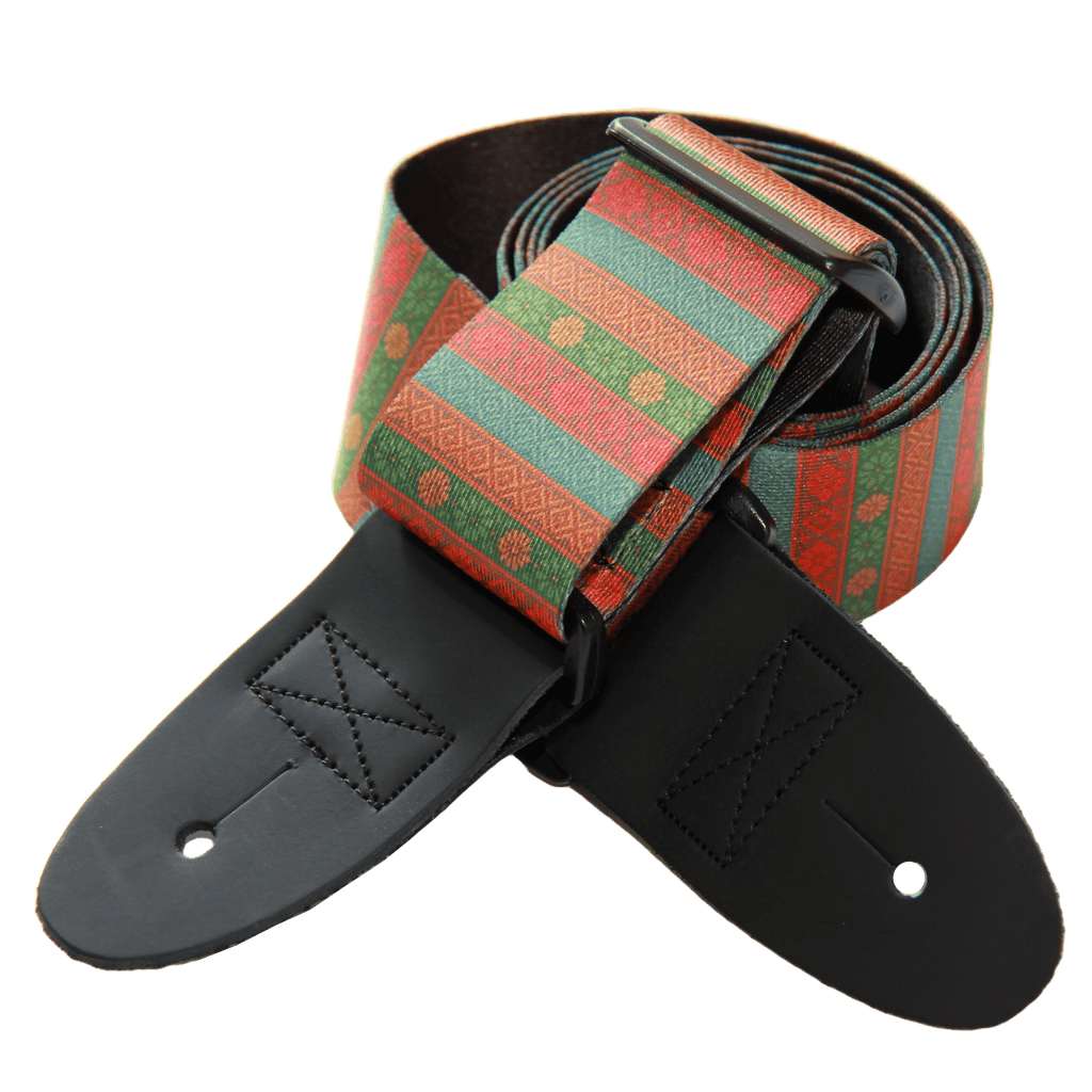 Mesa Ridge – Southwestern Stripe Custom Guitar Strap (2″ Sublimated Polyester) - Customize this strap - StrapGraphics