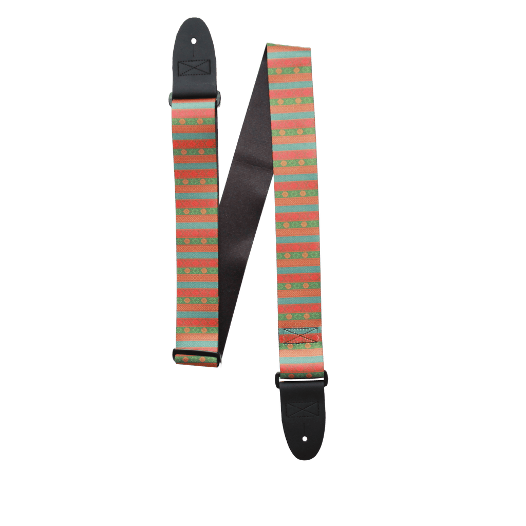 Mesa Ridge – Southwestern Stripe Custom Guitar Strap (2″ Sublimated Polyester) - Customize this strap - StrapGraphics