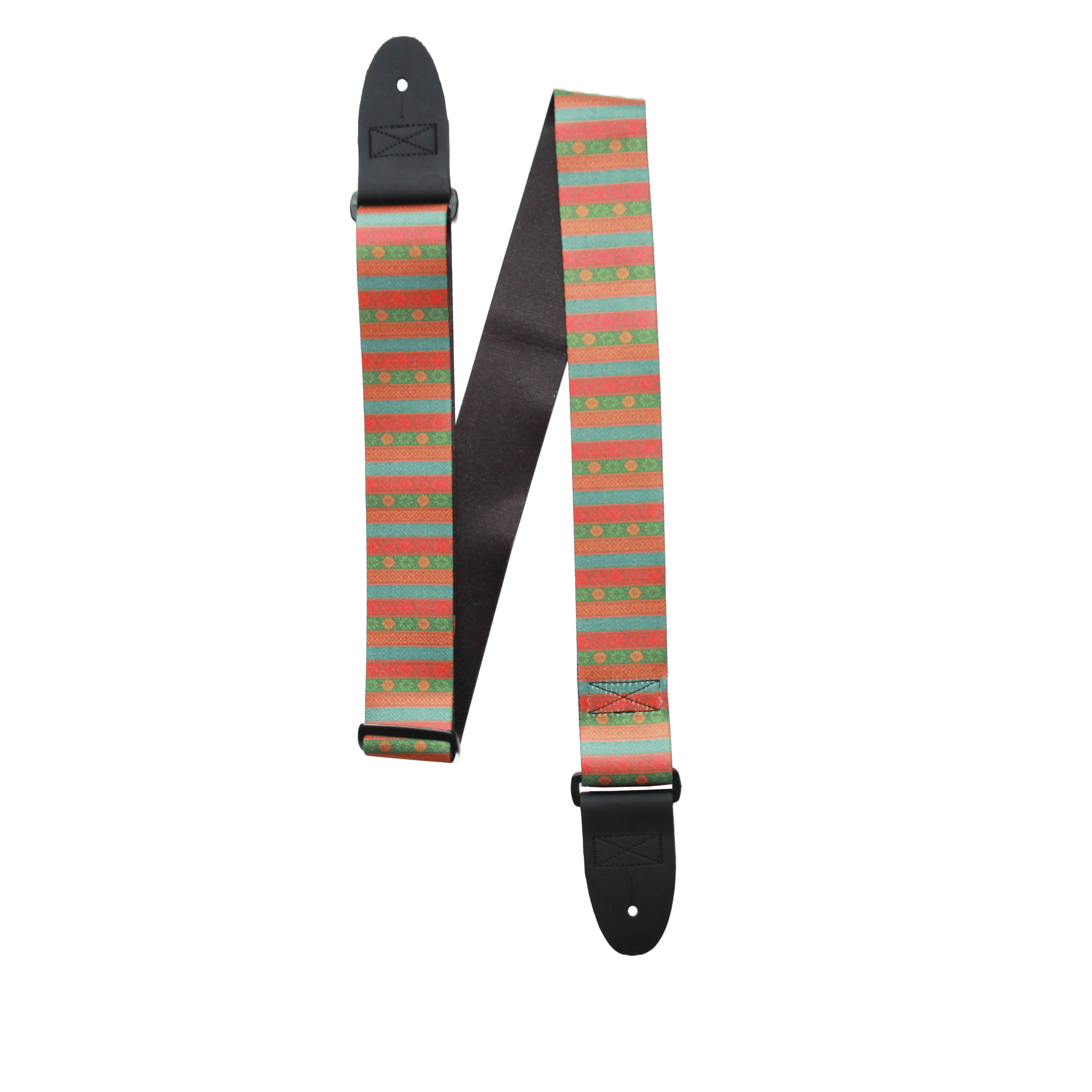 Mesa Ridge – Southwestern Stripe Custom Guitar Strap (2″ Sublimated Polyester) - Customize this strap - StrapGraphics