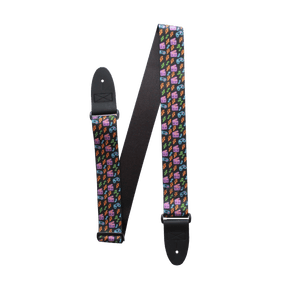 Neon Riot – Custom Gamer & Music Guitar Strap (2" Sublimated Polyester) - Customize this strap - StrapGraphics