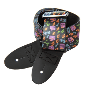 Neon Riot – Custom Gamer & Music Guitar Strap (2" Sublimated Polyester) - Customize this strap - StrapGraphics
