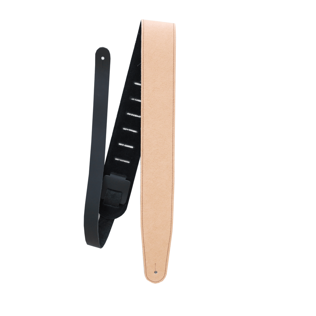 The Mojave Leather Tan Guitar Strap - StrapGraphics