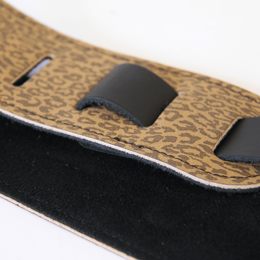 The Wildcat Leather Guitar Strap - StrapGraphics