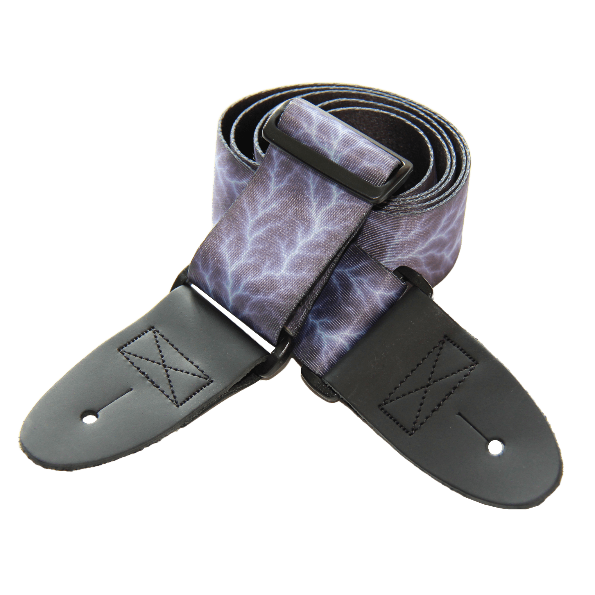 Thunderstrike – Lightning Bolt Custom Guitar Strap (2″ Sublimated Polyester) - Customize this strap - StrapGraphics