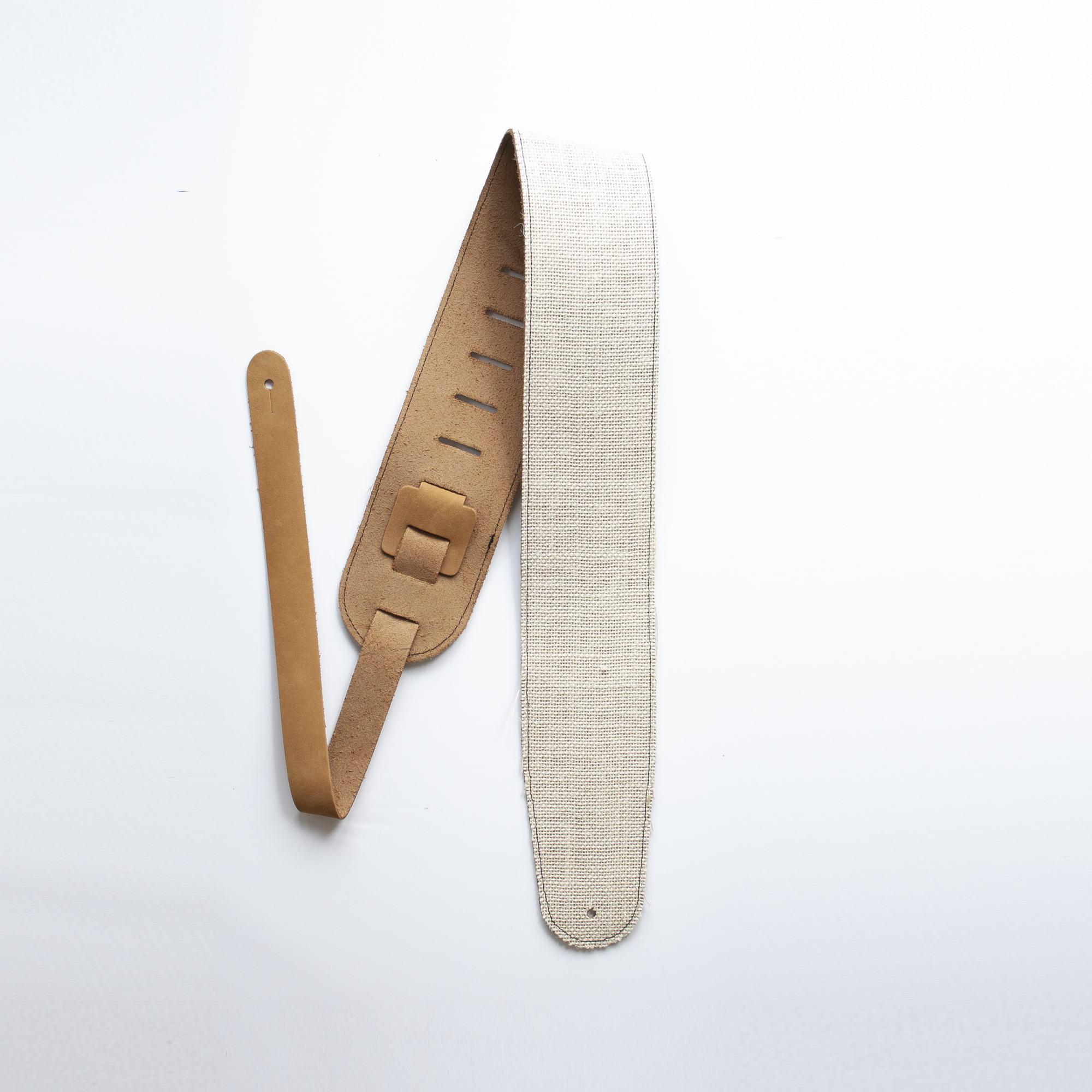BURLAP LEATHER GUITAR STRAPS | TRADITIONAL STYLING